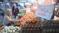Harga Telur Ayam Makin Mahal Tembus Rp32.500 per Kg di Jakarta