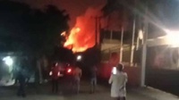 Kebakaran di Gudang Armed TNI Mengakibatkan Ledakan Menggelegar