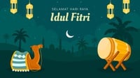 Silaturahim & Berbagi Ucapan Selamat Idul Fitri