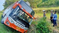 Kecelakaan Tunggal Bus di Tol Batang akibatkan 7 Orang Meninggal
