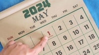 Kartu Ucapan Hari Buruh Internasional 2024 dan Logo May Day