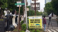 Jalan Sekitar KPU Ditutup Jelang Penetapan Prabowo-Gibran