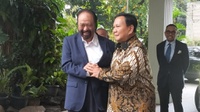 Setelah PKB, Kali Ini Partai Nasdem yang Bertemu dengan Prabowo