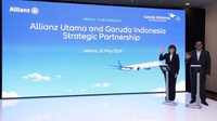 Allianz Utama & Garuda Kerja Sama Hadirkan Asuransi Penerbangan