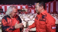 Andika Perkasa Hadir di Rakernas-V, Megawati: Dia Kesengsem PDIP