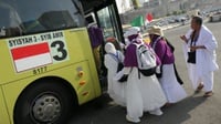 Bus Shalawat Kembali Beroperasi Layani Jemaah setelah Armuzna