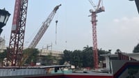MRT Jakarta Minta Proyek Pembangunan di Kejagung Setop Sementara