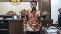 Syahrul Yasin Limpo akan Bacakan Pleidoi Sebanyak 2.000 Halaman