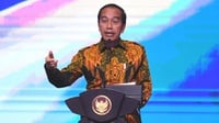 Jokowi Minta Menteri Sampaikan Hal Positif Agar Pasar Kondusif