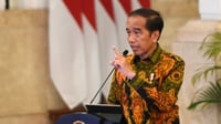 Jokowi Persilakan KPK Usut Kasus Dugaan Korupsi Bansos Presiden