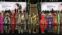 Bank Mandiri Hadirkan Gala Fashion Night di Candi Prambanan
