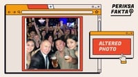 Hoaks Foto Putin dan Kim Jong Un Angkat Gelas Bir di Klub Malam