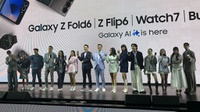 Hadir di Indonesia, Berikut Harga Samsung Galaxy Z Fold6 & Flip6