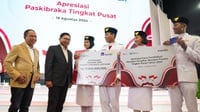 Bank Mandiri Beri Apresiasi Untuk Paskibraka Tingkat Pusat