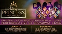 Link dan Harga Tiket Disney Princess The Concert Jakarta 2024