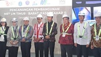 Jokowi Resmikan Pembangunan MRT Tomang-Medan Satria Fase 1