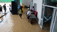 Talang di Arena Menembak PON Aceh-Sumut Ambruk Berujung Banjir