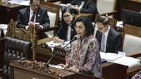 Sri Mulyani di Rapat Paripurna Terakhir Singgung Ayah Prabowo