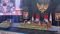 5 Pimpinan DPRD DKI Resmi Bertugas Usai Ucapkan Sumpah Jabatan