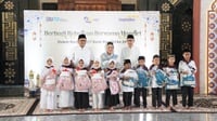 HUT ke-26, Bank Mandiri Bagikan Santunan ke 2.600 Anak Yatim