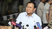 Prabowo Sampaikan Isu Antikorupsi hingga Ekonomi di Hambalang