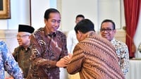 Jelang Purnatugas, Jokowi Santap Siang Bersama Jajaran Kabinet