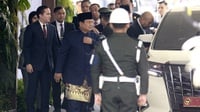 Prabowo Sambut Tamu Kenegaraan Sebelum Dilantik