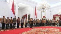 Prabowo Subianto Umumkan 53 Menteri di Kabinet Merah Putih