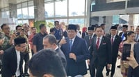 SBY Saksikan Langsung Pelantikan Prabowo Jadi Presiden