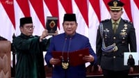 Pidato Presiden Prabowo Singgung Kolusi hingga Pengusaha Nakal