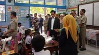 Gibran Tinjau Simulasi Makan Bergizi Gratis dengan Pemprov DKI