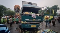 Sopir Truk Ugal-ugalan Di Tangerang Ditetapkan Jadi Tersangka