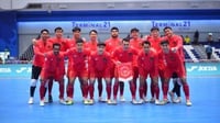 Live Streaming Timnas Futsal Indonesia vs Jepang di 4 Nations