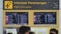 115 Penerbangan di Ngurah Rai Dibatalkan Imbas Erupsi Lewotobi