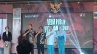 Debat Panas Pilkada Solo Diiringi Yel-Yel Tanpa Endorse Presiden