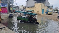 Pilu Warga Dermaga Ujung Hadapi Banjir Rob Tanpa Henti