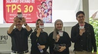 Dharma-Kun Hanya Raih 39 Suara di TPS Kun Wardana Mencoblos