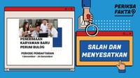 Hoaks Lowongan Pekerjaan Mengatasnamakan Perum BULOG