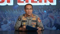 Polri: Pergerakan Kendaraan Jelang Nataru Tertinggi di GT Cikupa