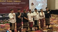 Koster-Giri Ditetapkan Jadi Gubernur dan Wakil Gubernur Terpilih