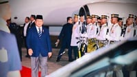 Prabowo akan Terima Penghargaan Kehormatan dari Raja Malaysia