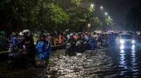 Lebih dari 2.000 Warga Mengungsi Akibat Banjir di Jakarta