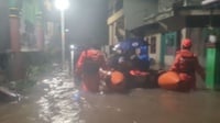 Update Banjir Jakarta: 34 RT & 16 Ruas Jalan Masih Tergenang