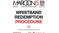 Cara Tukar Tiket Konser Maroon 5 Jakarta 2025, Jadwal, & Aturan