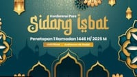 Hasil Sidang Isbat Ramadhan 2025: Awal Puasa Mulai 1 Maret