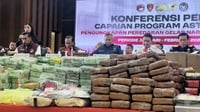 Polri Tindak 6.681 Kasus Narkoba Periode Januari-Februari 2025