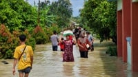 Banjir Landa Kabupaten Grobogan, Akses Kereta Terdampak