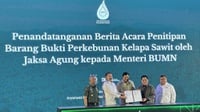 Kejagung Serahkan 221 Ribu Ha Lahan Sawit Sitaan Korupsi ke BUMN