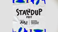 Cara Beli Tiket StandUp Fest 2025 dan Daftar Line Up