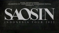 Link Tiket Konser Saosin Tour Indonesia 2025, Harga, & Jadwal